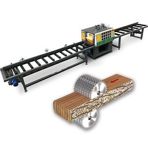 [Hot Item] Circular Multiple Blade Timber Hard Maple Wood Saw Machine for Log Cutting