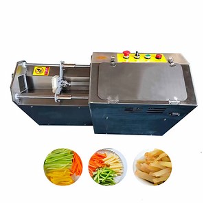 [Hot Item] Industrial Vegetable Stick Cutter Potato Chips Slicing Machine Carrot Strip Cutting Machine