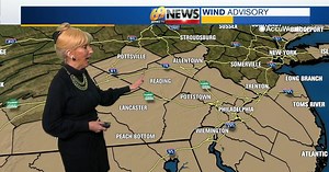 Windy with snow showers today, steadiest to the north with a few inches