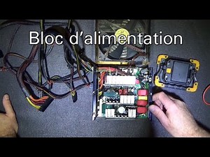 Récupération d'un bloc d'alimentation de PC