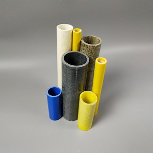 [Hot Item] FRP Fiberglass Pultruded Round Tube Profile Hollow Fiberglass Tube Rod Blank