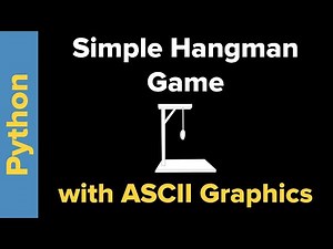 Simple Hangman Game with ASCII Graphics