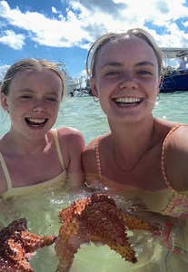 Starfish Encounter on the Beach