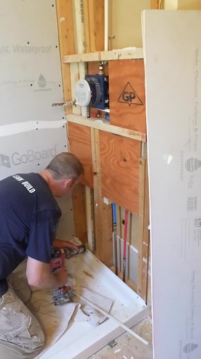 71K views · 280 reactions | Go board sealing to Shower pan | Home Remodeling | Facebook