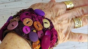 Button Bracelet Tutorial: PDF & Video, Upcycled Jewelry - Etsy Australia