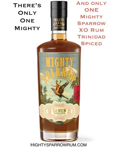 Mighty Sparrow XO Rum Trinidad Spiced #trinidadandtobago #calypso #mightysparrow #spicedrum #rum