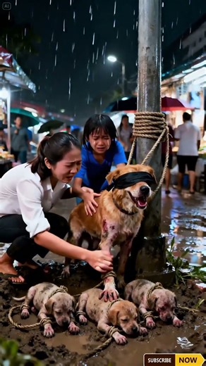 30-Year-Old Rescues Abused Havanese in Flooded Market #DogRescue #HavaneseDog #GingerHavanese#Animal