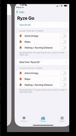 To connect to the Apple Health App. #RyzeElement #SmartRing