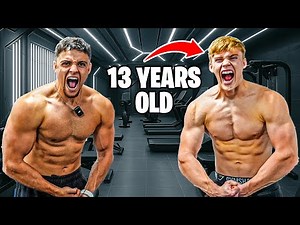 TRAINING WITH THE MOST JACKED 13 YEAR OLD IN THE WORLD