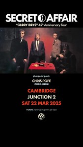 Cambridge Tonight! | Secret Affair Official