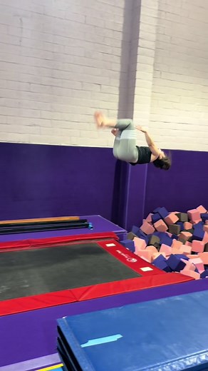 Double Back Gymnastics Skill by Courtney Anderson