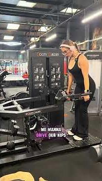 How to use booty builder RDL machine #bootybuilder #romaniandeadlifts #gymtips