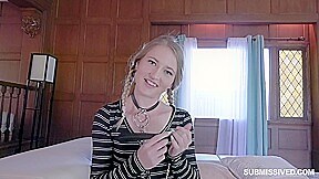 nerdy girl with a need for hard domination