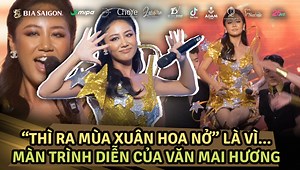 75K views · 2.1K reactions | “Thì ra mùa xuân hoa nở” là vì… màn trình diễn của Văn Mai Hương. | The Next Gentleman - Quý Ông Hoàn Mỹ | Facebook
