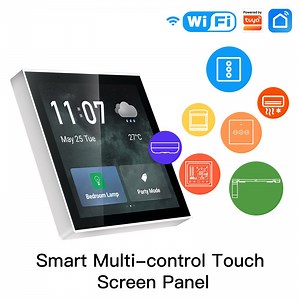 [Hot Item] SLS Smart Home Tuya Touch Screen Control Panel 4-Inch Central Control