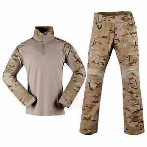 [Hot Item] Hunting Clothes Camouflage Tactical Uniform G3 Combat Suit Long Sleeve T-Shirts