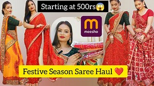 198K views · 2K reactions | Sawan and Teej Special Saree Collection from Meesho ❤️ Affordable Saree, Bridal Party wear Saree Hi guys Sarees link https://app.lehlah.club/post/40468  iss link par click kro or fir VIEW PRODUCT par CLICK krke jo bhi saree pasnd hai uspe click kro or CONTINUE par click krke Meesho se buy krlo 﫶❤️ | Beauty n Style | Facebook