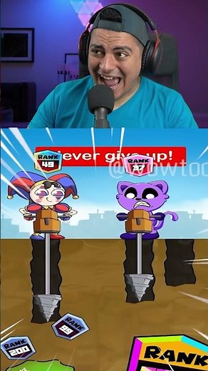 GEDAGEDIGEDAGEDO Rank Up Challenge: Never Give Up? - The Amazing Digital Circus