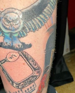 With @dirtriderrobert ! | Bearded Lady Custom Tattoo Company LLC