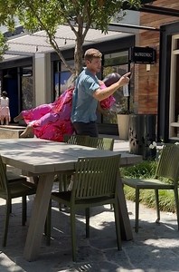 Man on date with a blow up doll gets asked to leave 😱 Man on a date with a blow up doll is asked to move to a smaller table since he is only dining as one and gets upset. | Jamie and Blake