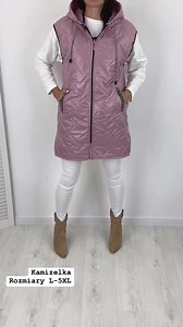 Pikowana kamizelka 👉🏻 https://nikol-sklep.pl/shop/moda/okrycia-wierzchnie/renni-kamizelka-pikowana-bezrekawnik-pudrowa/ | Nikol-sklep