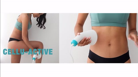 glo Cellu-Active Massage Heads | Perfect for Cellulite Treatment | Provides Deep Tissue with Every Stroke | Gentle on All Types of Skin | Most Advanced on Market Patented Design