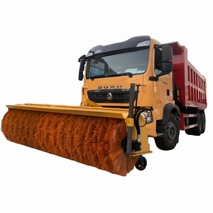[Hot Item] HOWO Night-Vision Snow Plow Truck /LED Lighting for 24/7 Operations