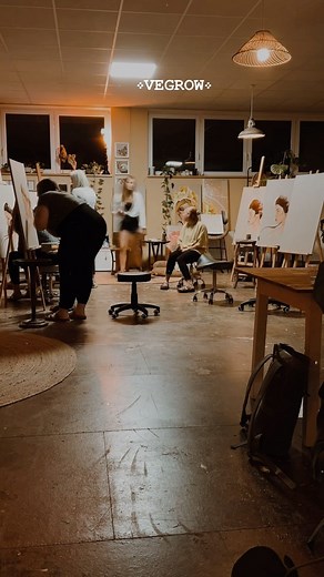 ༶VEGROW༶ KREATIV ABEND #workshop #paintingworkshop #painting #acrylicpainting #acryloncanvas #creativity | VEGROW.concept