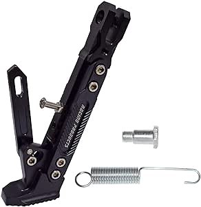 CNC Motorcycle Adjustable Side Parking Foot Support Aluminum alloy Motorbike Sides Kickstand For Scooter Electric Dit Pit Bike