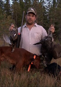 Nordic Wild Hunter S01:E04 - Hunting Capercaillie With Pointing Dogs and Moving Into the Shelter