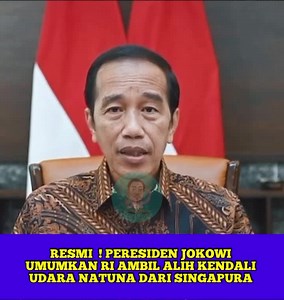 Proses pengambilalihan Flight Information Region (FIR) sudah dilakukan Indonesia sejak tahun 1990-an. Akhirnya kini resmi telah diambil alih Indonesia dari Singapura di era Presiden Jokowi. Ini bukan soal gagah-gagahan, tapi ini soal kedaulatan wilayah Udara kita. Terima kasih pakdhe Jokowi ! #rumahkitajatim #jokowi | Rumah Kita Jatim