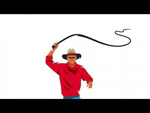 whip sound effect with man