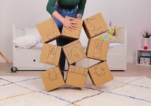 Superbe idée de château en carton pour les parents créatifs ! | Sympa