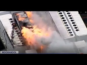 Victoria Australia battery project hits snag as massive Tesla battery pack bursts into flames