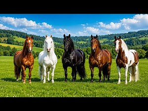 😍 The World's Most Beautiful Horses in One Place! 🐎 | 4K UHD