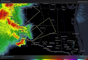 Strong to Severe storms are impacting the Rio Grande Plains. These storms will be moving eastward this evening. | US National Weather Service Brownsville/Rio Grande Valley Texas