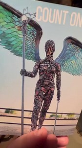 See you tomorrow Grand Rapids Michigan! Art cards and plaques have arrived. “Count On Me” is already waiting at the hotel in boxes. #artprize | Mccallister Sculpture