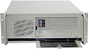 Chassis Manufacturer 4U Industrial Control Server Chassis Rack-Mounted Chassis Computer White Empty case