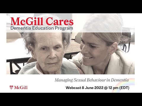 Managing Sexual Behaviour in Dementia