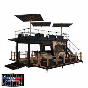 [Hot Item] Prefabricated Shipping Container Beautiful Design Portable Container Coffee Shop/Container Bar/Container Cafe
