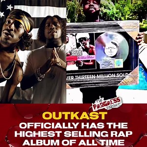7.7K views · 416 reactions | #Outkast recently celebrated the 20th anniversary of “Speakerboxxx/The Love Below”. It is now the highest selling rap album of all time with 13.5 million copies sold #TheProgressReport #TPRMediaGroup | The Progress Report | Facebook