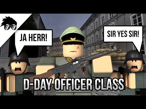 I'M IN CHARGE HERE! | Roblox D Day Gameplay | Officer Gamepass