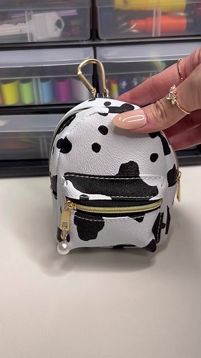 Cow mini bag #selfdefense #selfdefensekeychain #selfdefenseforwomen #safetytips #SafetyFirst #satisfyingvideo #satisfying #asmrsounds #asmrvideo #satisfyingasmr #oddlysatisfying #relaxingvideos #anxietyrelief #fyp #viralreels #cowprint #cow | Defense Queens