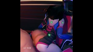 Thicc Dva Fucked from Behind. Overwatch