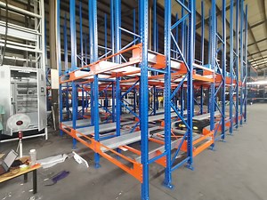 [Hot Item] Heavy Duty Industrial Pallet Racking Radio Shuttle Runner System