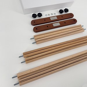 Adjustable Cross Stitch Frame Set: Embroidery Needlework Stand With Scroll Rods - Etsy