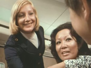 Qantas Boeing 747 onboard experience in the 1970s | Vintage Los Angeles