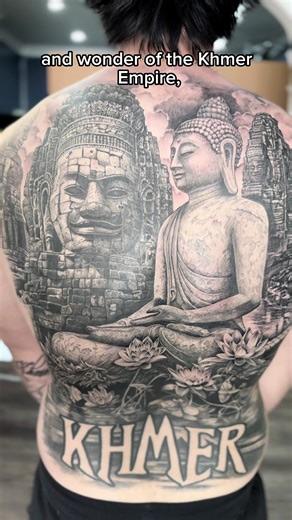 Full back tattoo Best back tattoos men Men’s back tattoo Cambodian tattoo ideas Cambodian tattoo artist Khmer tattoo ideas Black and grey tattoos #CapCut #tattootiktok #KhmerEmpire #khmertattoos #backpiecetattoo #backtattoos #backtattooideas #backtattoosformen #tattoosformen #backtattoochallenge #Khmer #cambodia #bayon