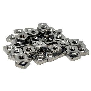 M4-M16 DIN928 SS304 Stainless Steel Weld Nuts Square Weld Nut