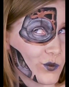 🎃👻Come follow me on TikTok for more fun videos!👻🎃 Oh boy, oh boy! October is just around the corner!And I could not be more excited! I turned into a steampunk robot & revamped it with a fun acting video on TikTok! I tell you what, robot sounds while moving like a robot bring out the kid in me 😊 #witteartistry If you’d like to watch this tutorial it is up on my YouTube channel: http://bit.ly/WitteArt_Steampunk_robot . . Makeup Used: @Wolfefaceartfx White Hydrocolor bodypaint @Wolfefaceartfx 